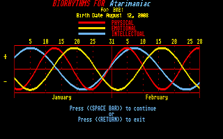 Bio-Graph Elite atari screenshot